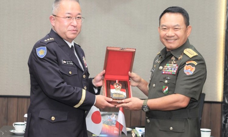 Kasad Jenderal TNI Dudung Terima Kunjungan Kehormatan Kepala Staf AD Jepang Media Tipikor Indonesia