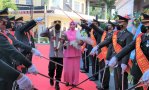 Prosesi Pergantian Kapolresta Banyuwangi Disambut Dengan Tradisi Pedang Pora Dan Sajian Tari Gandrung Media Tipikor Indonesia